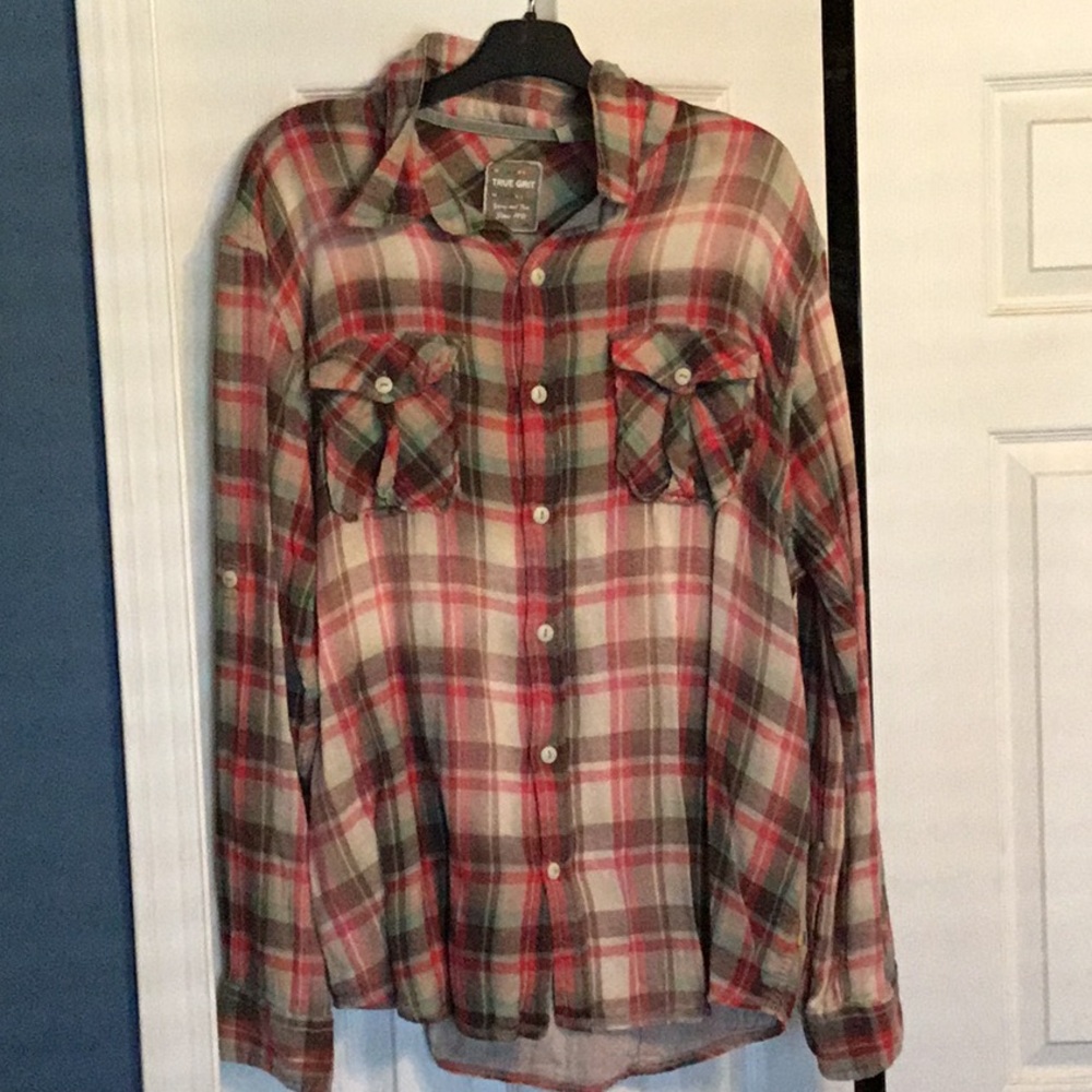 True Grit Plaid Shirt